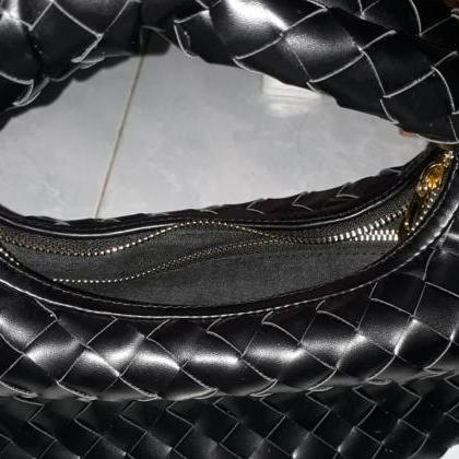 Handmade Woven Hobo Leather Bags Ge..